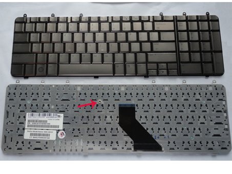 HP Pavilion DV7 keyboard Bronze 500843-001