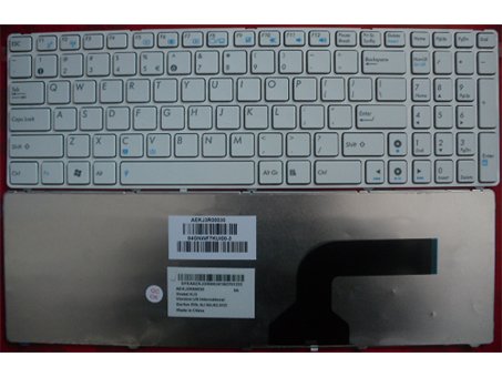 ASUS A52 K52 N90 P52 P53 K53 X52 X61 laptop keyboard White