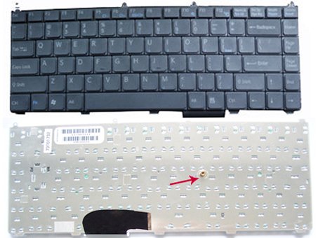 US Layout Sony VAIO VGN AR, VGN FE Series Laptop Keyboard Black
