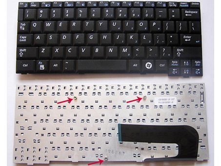 US Layout Samsung N120 Series keyboard Black