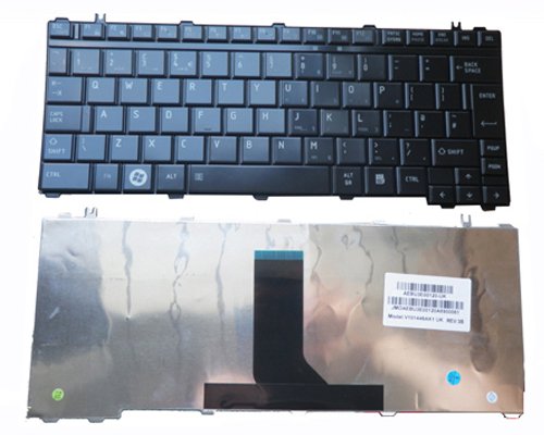 UK Layout Toshiba Satellite U500 U505 / Portege M900 Black keyboard