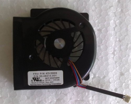 Lenovo ThinkPad X60 X61 Series CPU Cooling FAN -- FRU 42X3805 Bare Fan