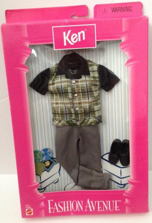 1998 Ken Fashion Avenue - Shirt with pants