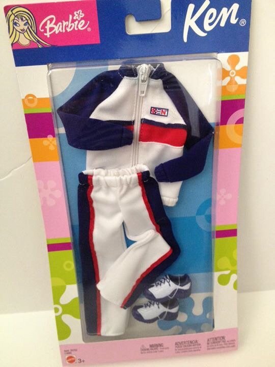 2003 Ken Fashion Avenue - White track suit