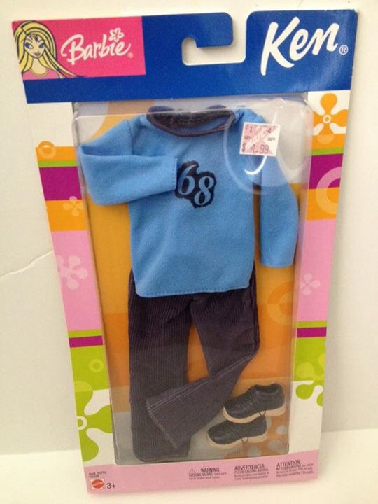 2003 Ken Fashion Avenue - Blue '68' Shirt