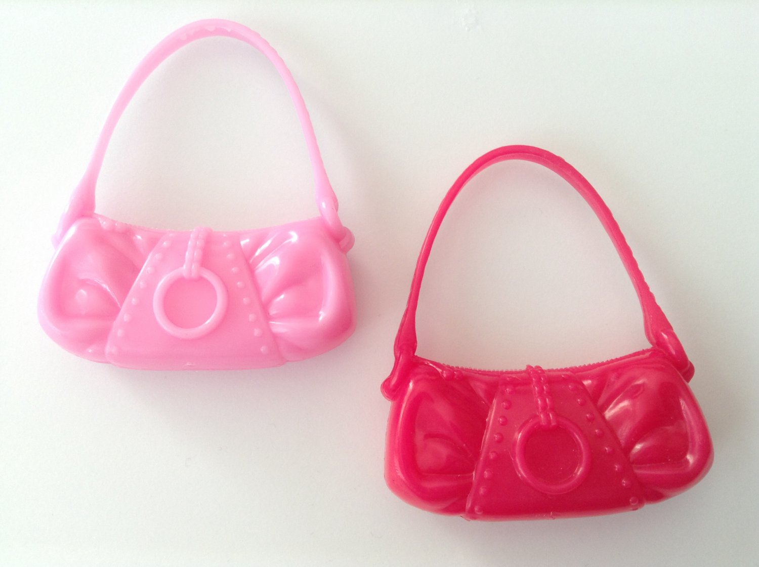 2 Barbie Fashion Doll Purses