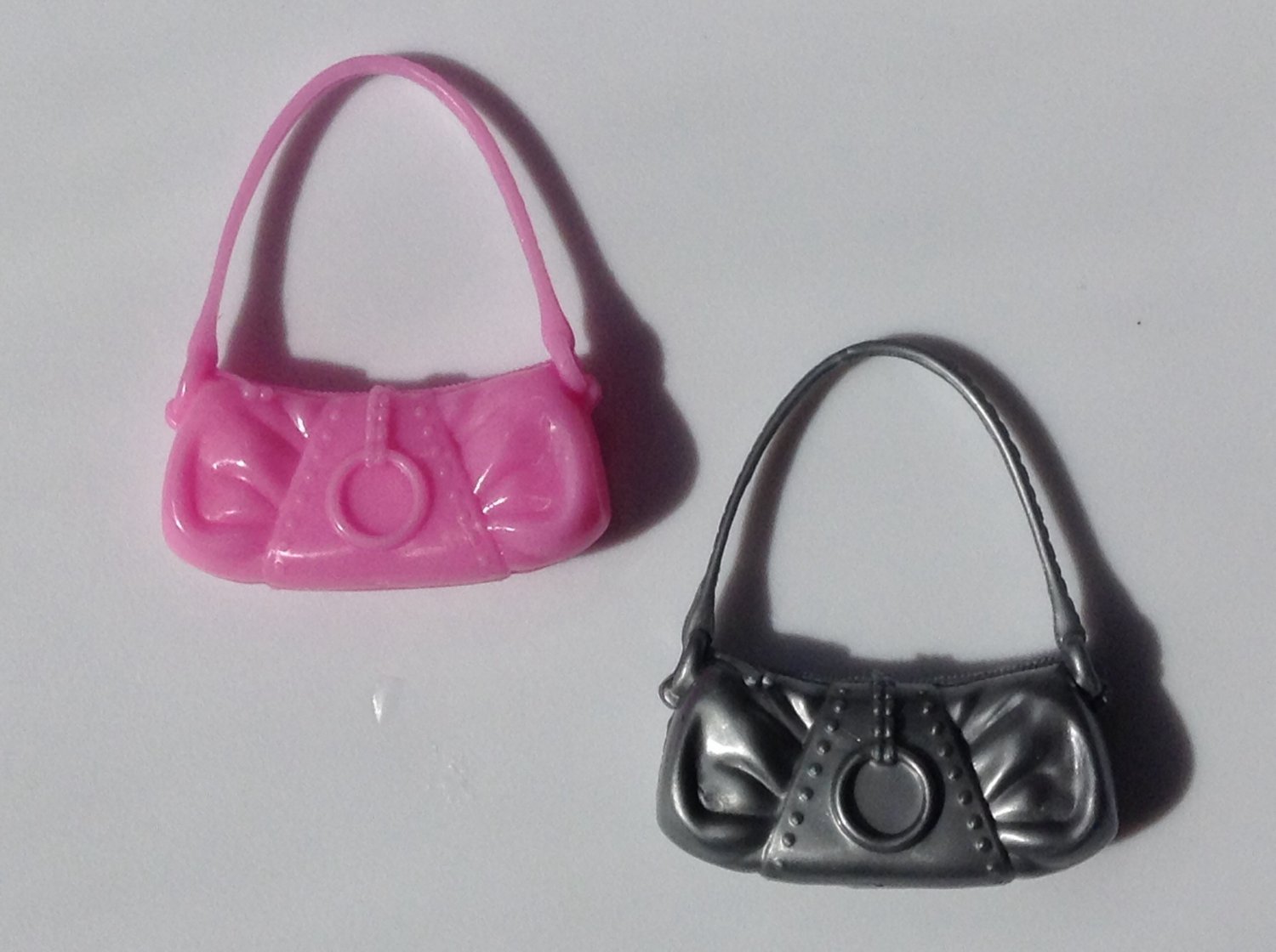 2 Barbie Fashion Doll Purses