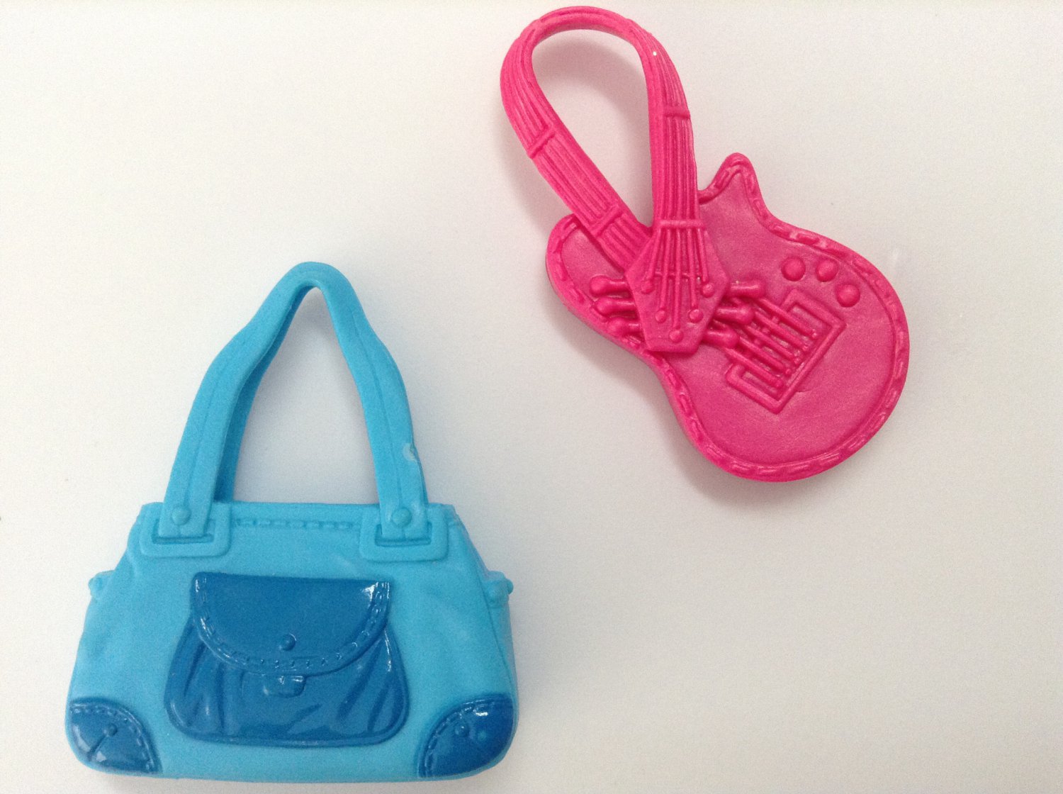 2 Barbie Fashion Doll Purses