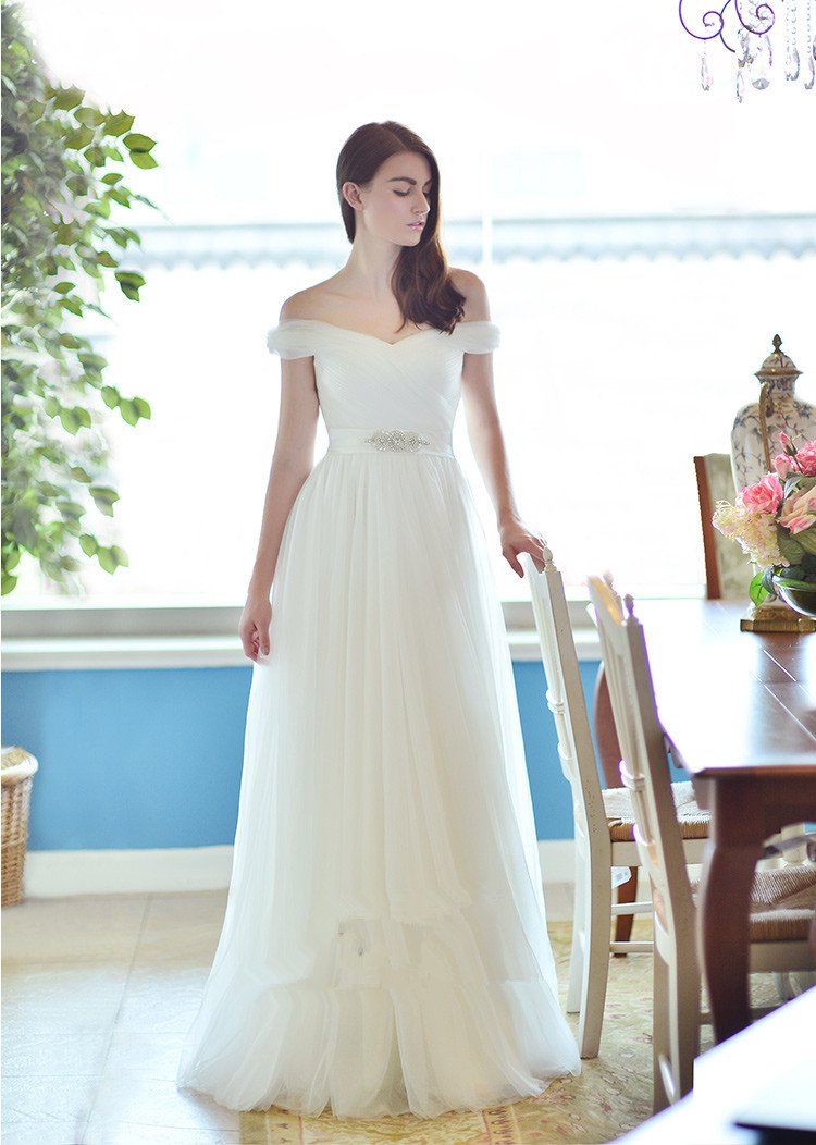 New Sexy Elegant Wedding Dress N01