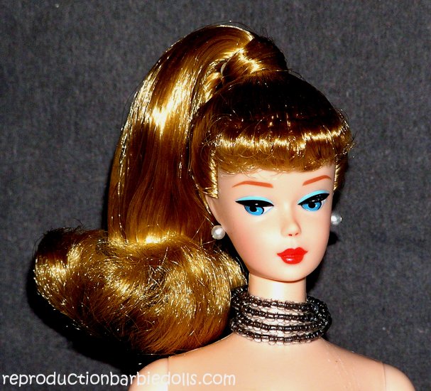 Honey Blonde Ponytail Barbie Reproduction