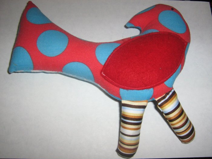 Bird Plushie by Little Red Pear