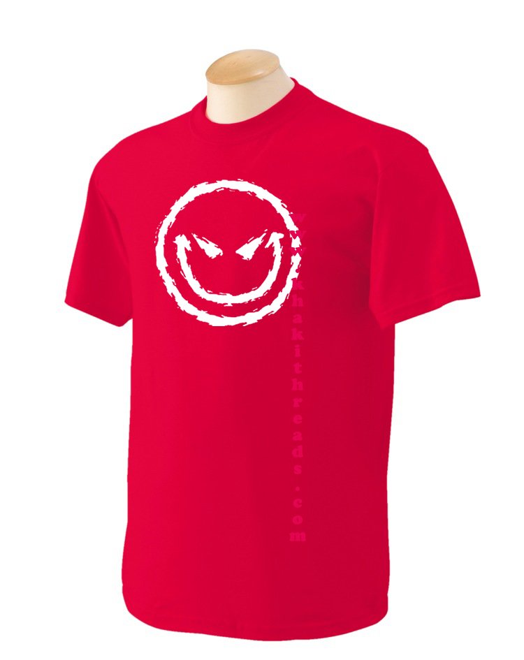evil smiley Geek T-Shirt