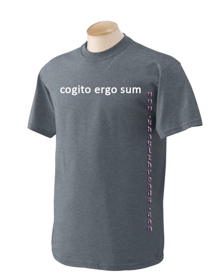COGITO ERGO SUM Geek T-Shirt