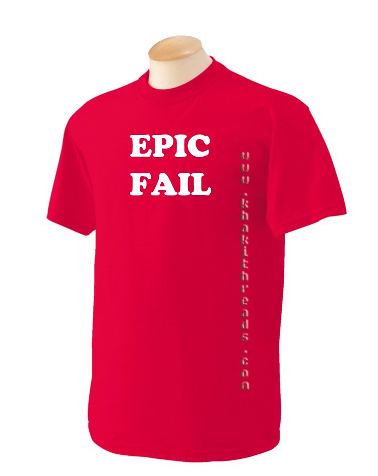 EPIC FAIL Geek T-Shirt