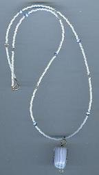 Blue Lace Agate Necklace