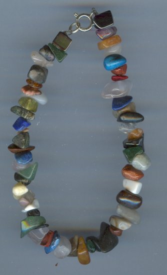 Gemstone Chip Bracelet