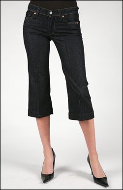 7 FOR ALL MANKIND CROP DOJO JEANS IN LTM
