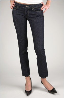PAIGE ROXBURY JEAN IN DARK RESIN
