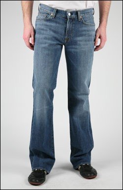 7 FOR ALL MANKIND BOOTCUT JEAN IN MCG