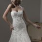Detachable strap swarovski crystals wedding dress 2011 EC6
