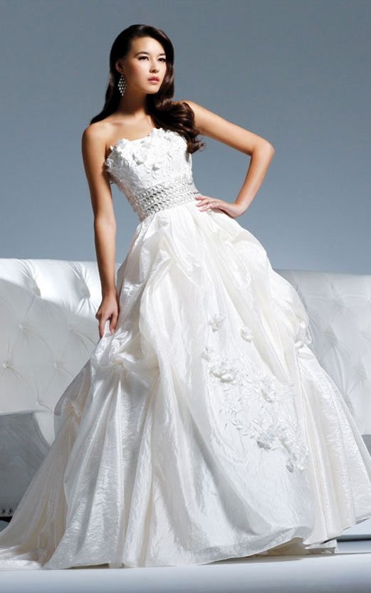 the most popular wedding dress 2011 EC301