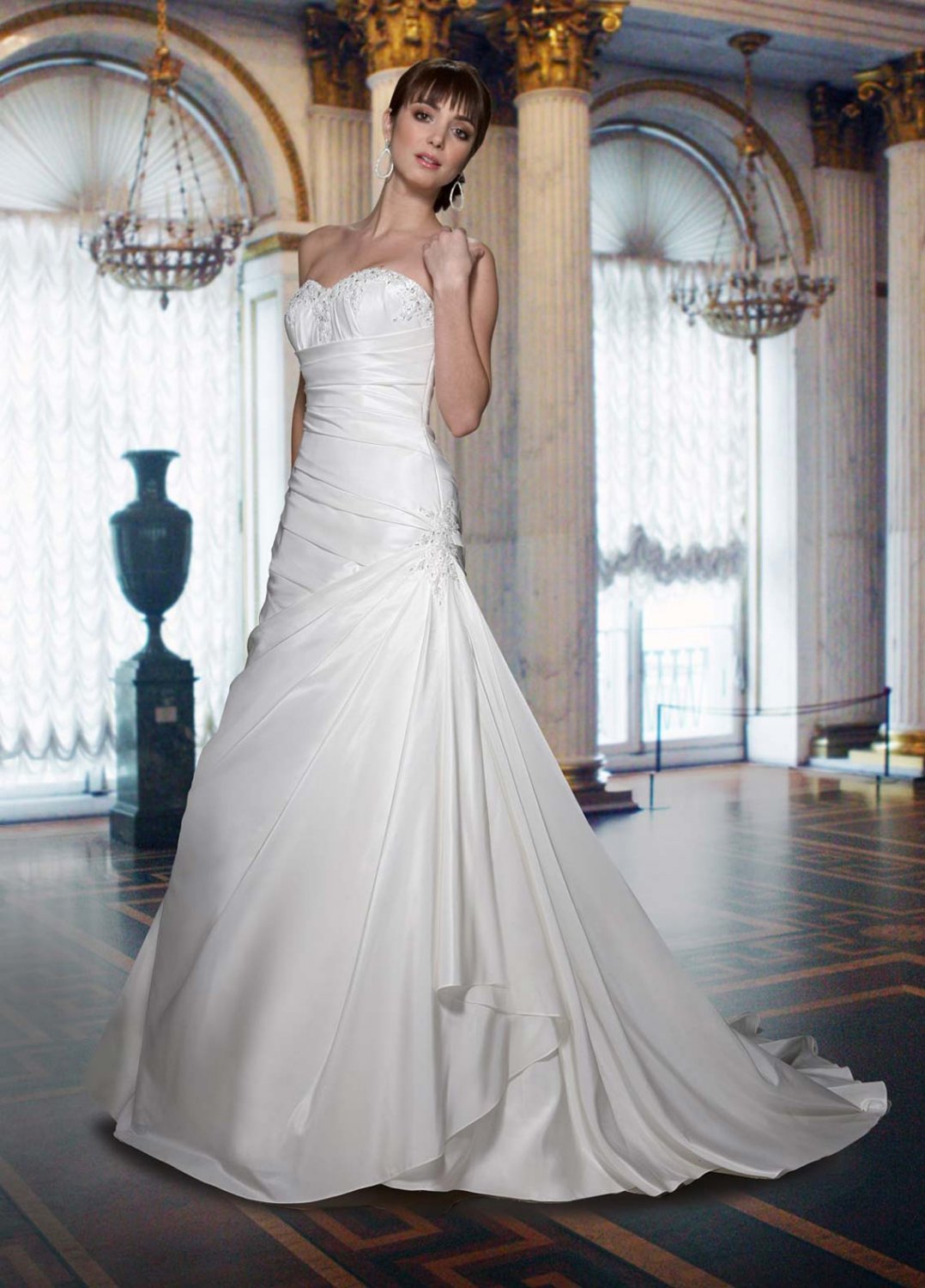 Free shipping new model bridal wedding dress EC323