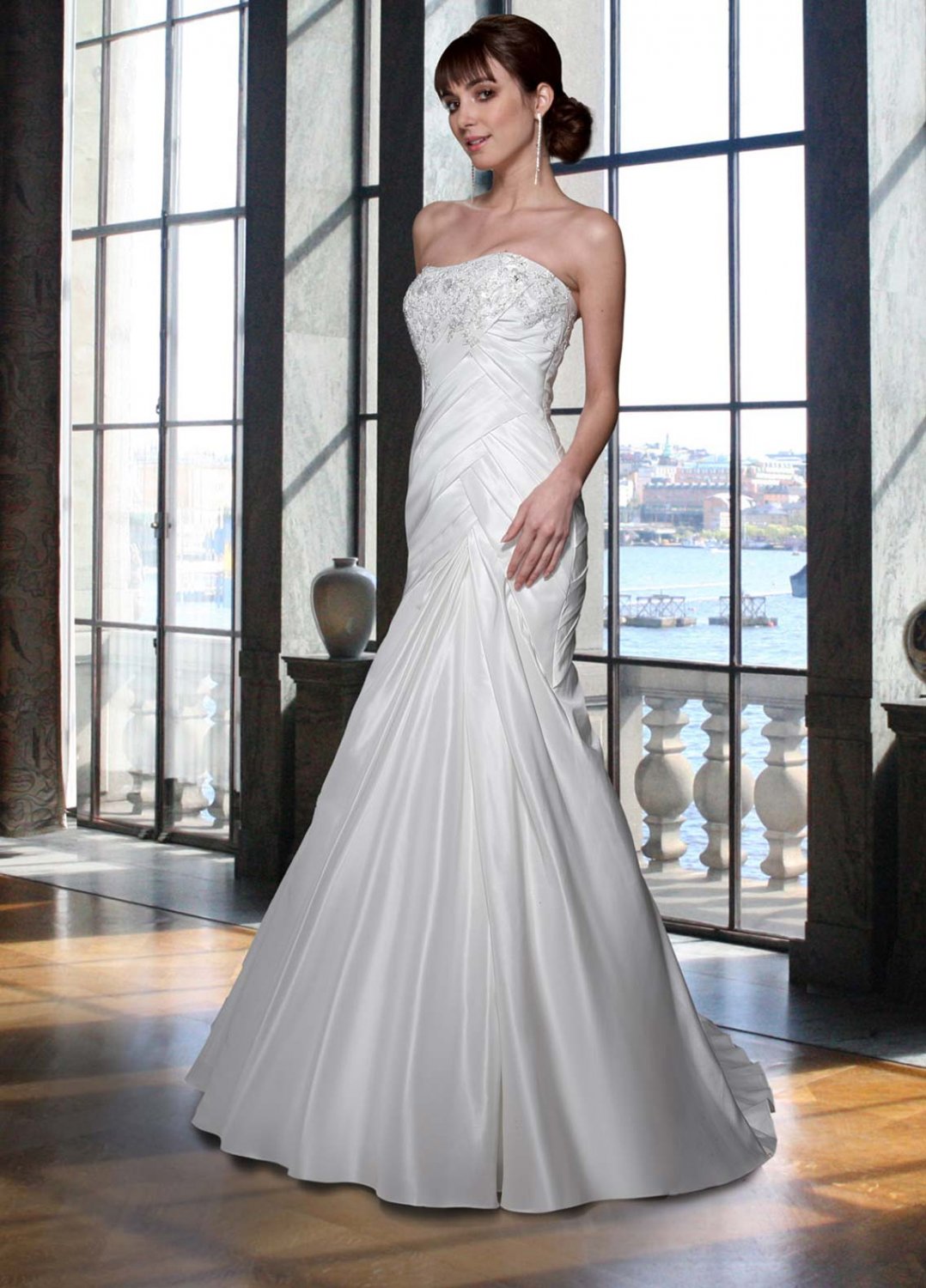 Free shipping new model mermaid wedding dress EC325