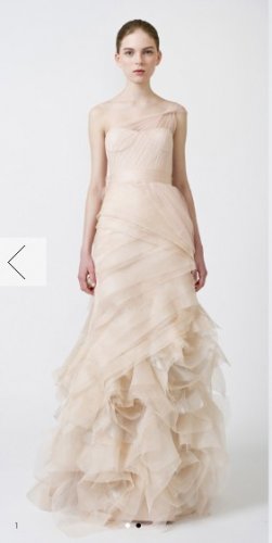 fashion vera wang wedding dress 2011 EC351