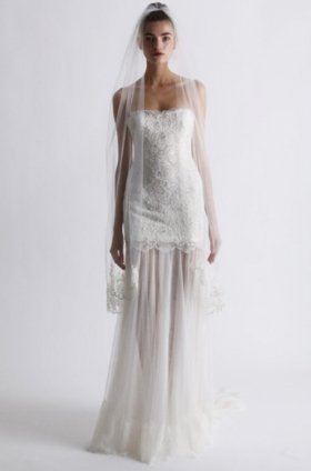 Free shipping fashion vera wang wedding dress 2012 EC360