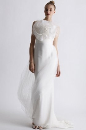 Free shipping latest style vera wang wedding dress 2012 EC363