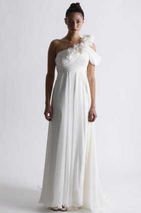 Free shipping latest style vera wang wedding dress 2012 EC365