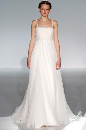 Free shipping latest style vera wang wedding dress 2012 EC366