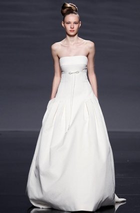 Free shipping latest style vera wang wedding dress 2012 EC367