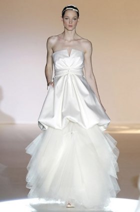 Free shipping latest style vera wang wedding dress 2012 EC370