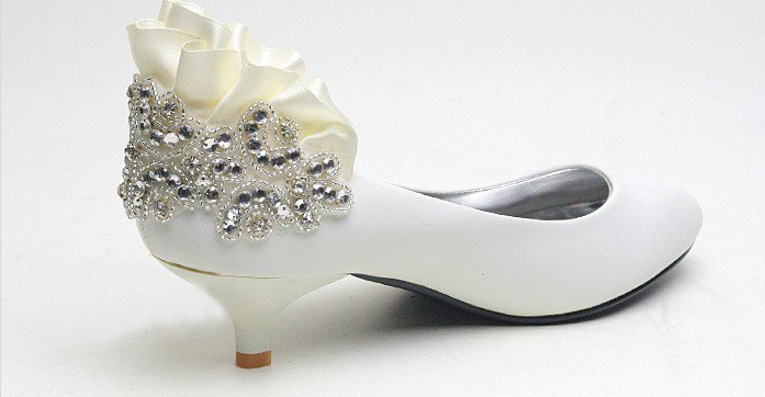 swarovski crystals and rhinestone shiny wedding shoes S001