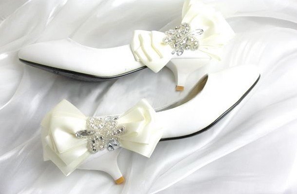 swarovski crystals and rhinestone shiny wedding shoes S005