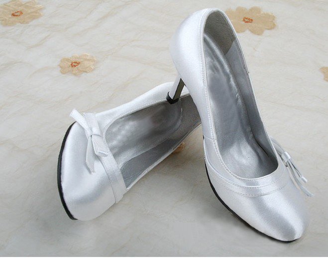 swarovski crystals and leather wedding shoes S021