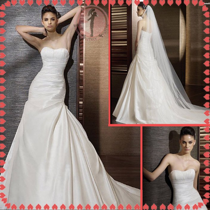 2012 new model bridal sexy wedding dress EC425
