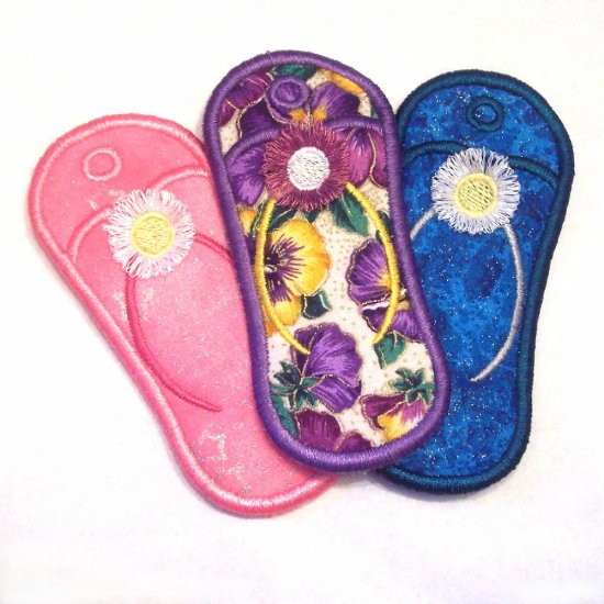 Flipflop - Key Chain Lip Balm, USB Drive or Lighter Holder