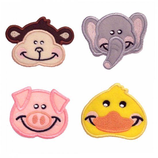CHOICE OF 3 BABY FACE ANIMAL PATCHES