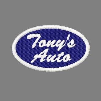 Custom Oval Name Patches - for you to personalize.