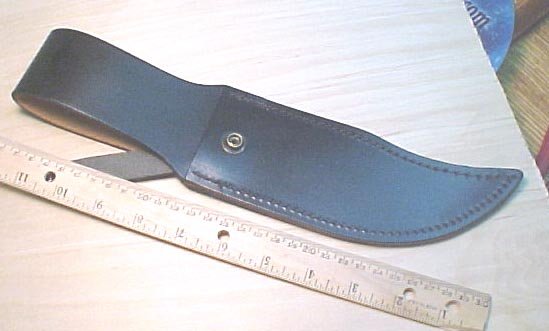 Black leather sheath #25