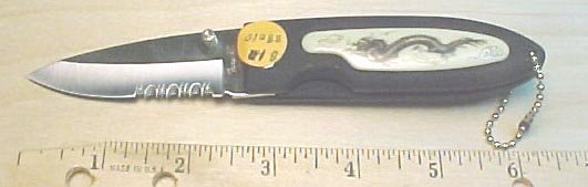 Dragon on handle liner lock #65