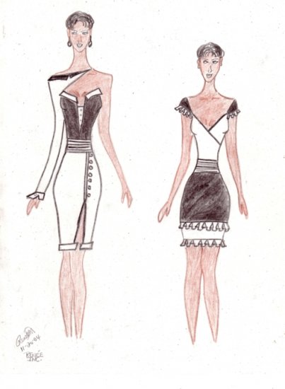 Renee Inc Fashion Art Sketch