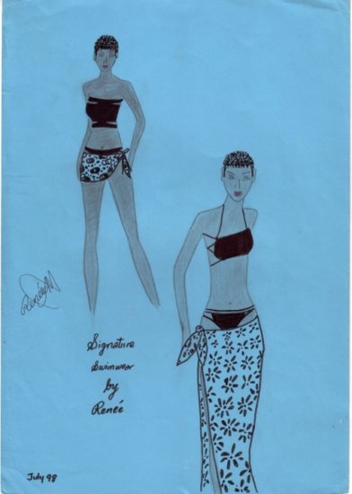 Signature Swimwear Fashion Art