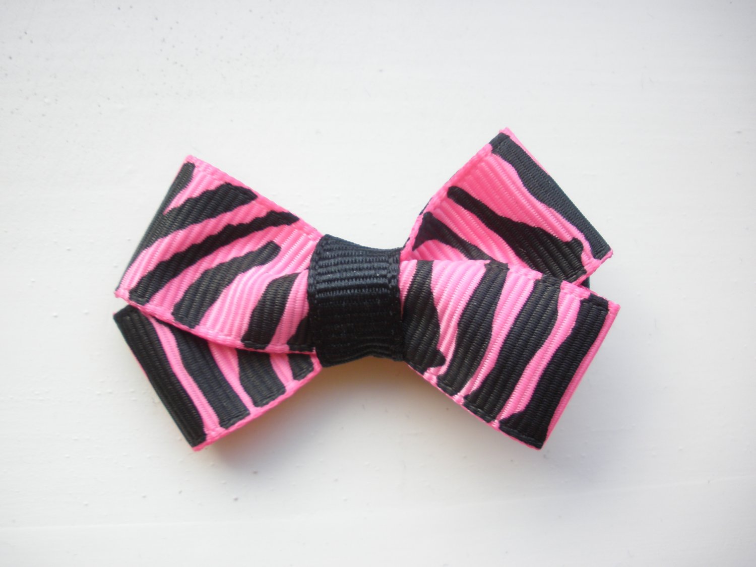 Hot Pink Zebra Clippie
