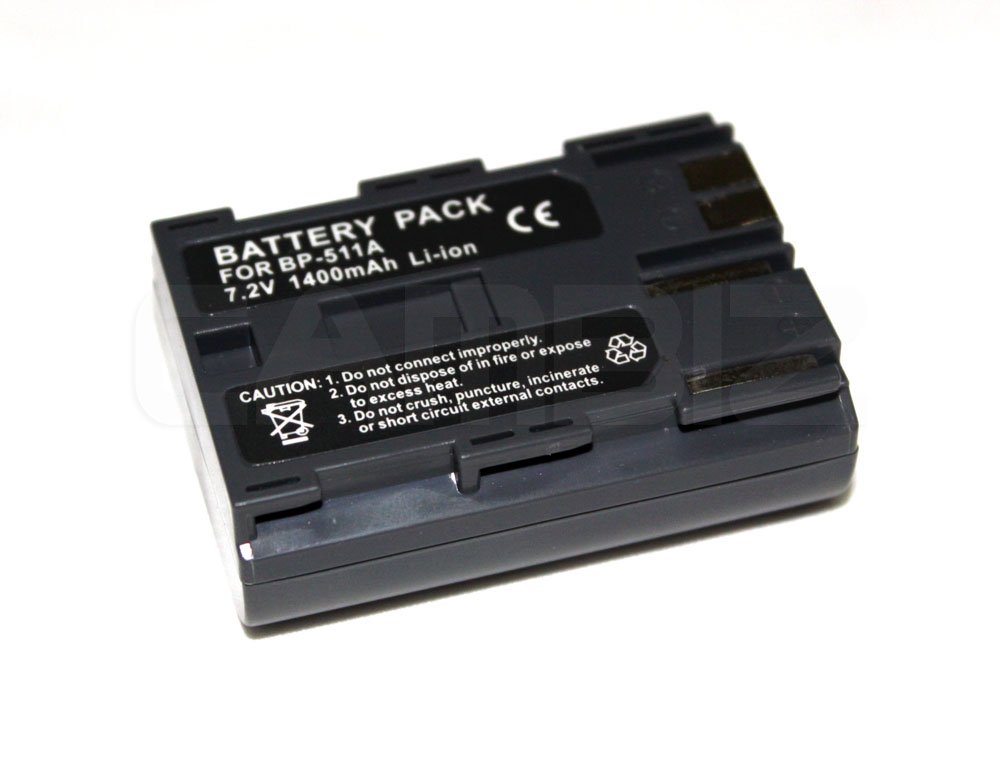 Canon BP-511A DSLR Battery (1400mAh)