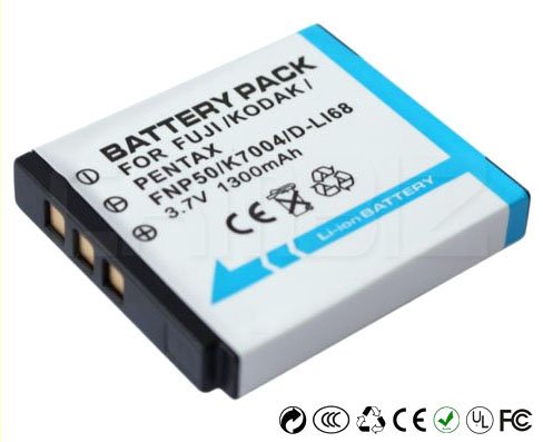 Fujifilm NP-50 Battery (1300mAh) for FinePix F550EXR,F500EXR,F505EXR,F300EXR,F80EXR/F85EXR