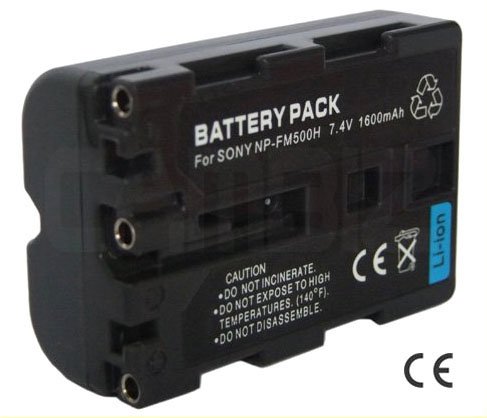 Sony NP-FM500H DSLR Battery (1600mAh)