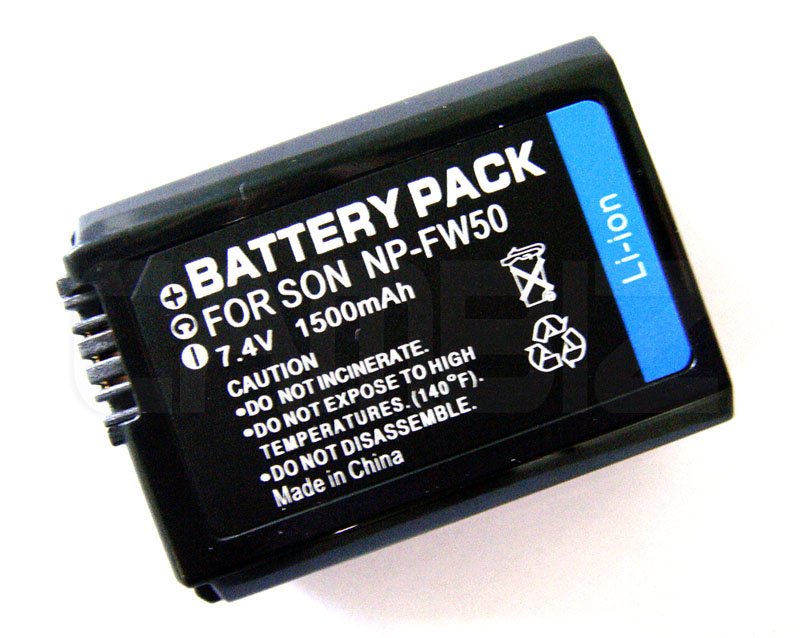 Sony NP-FW50 DSLR Battery (1500mAh) for NEX Series